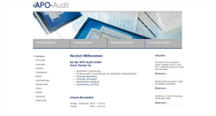 Desktop Screenshot of apo-audit.de